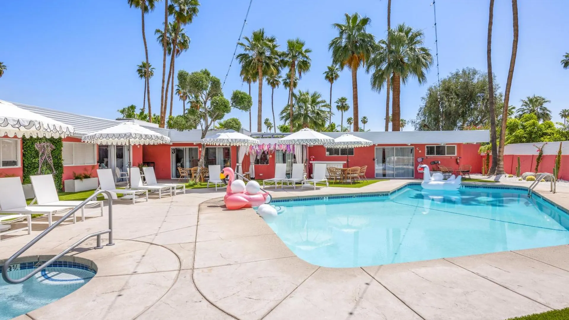 Casa de Férias Pool I Hot Tub, King Bed, Bbq, Pets Ok Byard (Adults Only) Vila Palm Springs