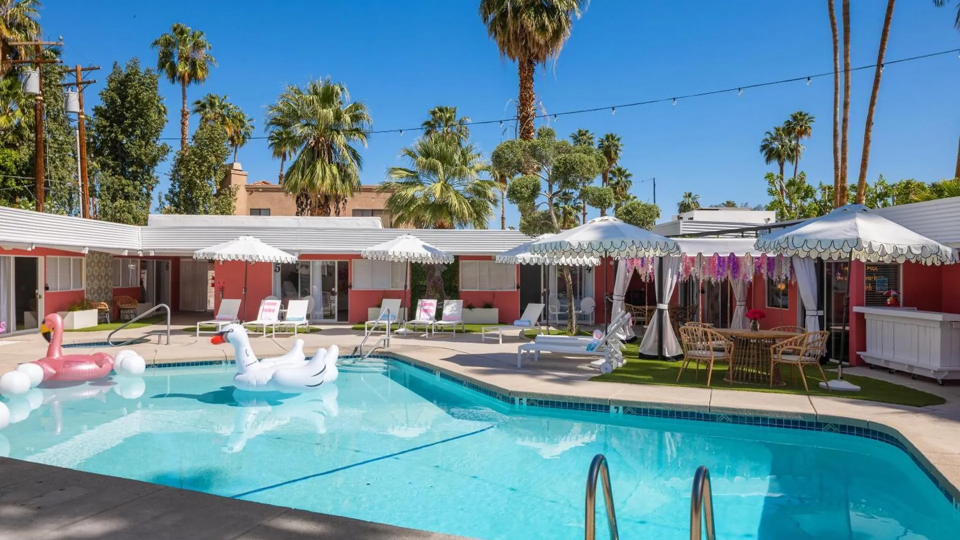 Pool I Hot Tub, King Bed, Bbq, Pets Ok Byard (Adults Only) Vila Palm Springs